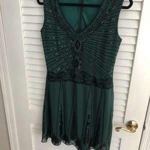 Vintage beaded cocktail dress